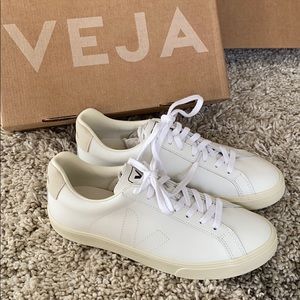 Brand new Veja white sneakers